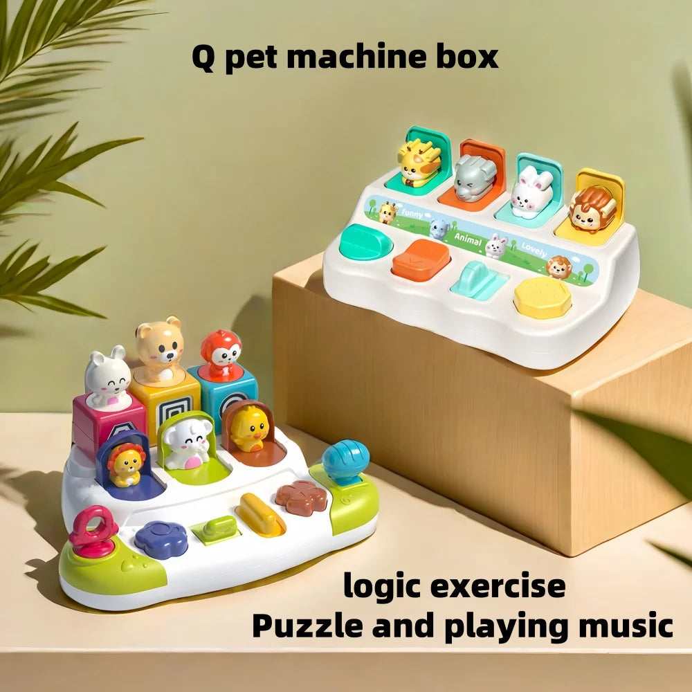 Early education puzzle and cognitive training baby's finger