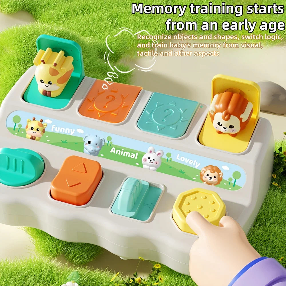 Early education puzzle and cognitive training baby's finger