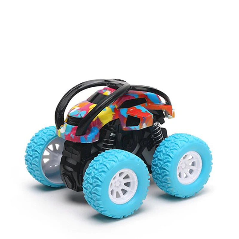 Inertial Off-Road Vehicle Pullback Children Climbing Car