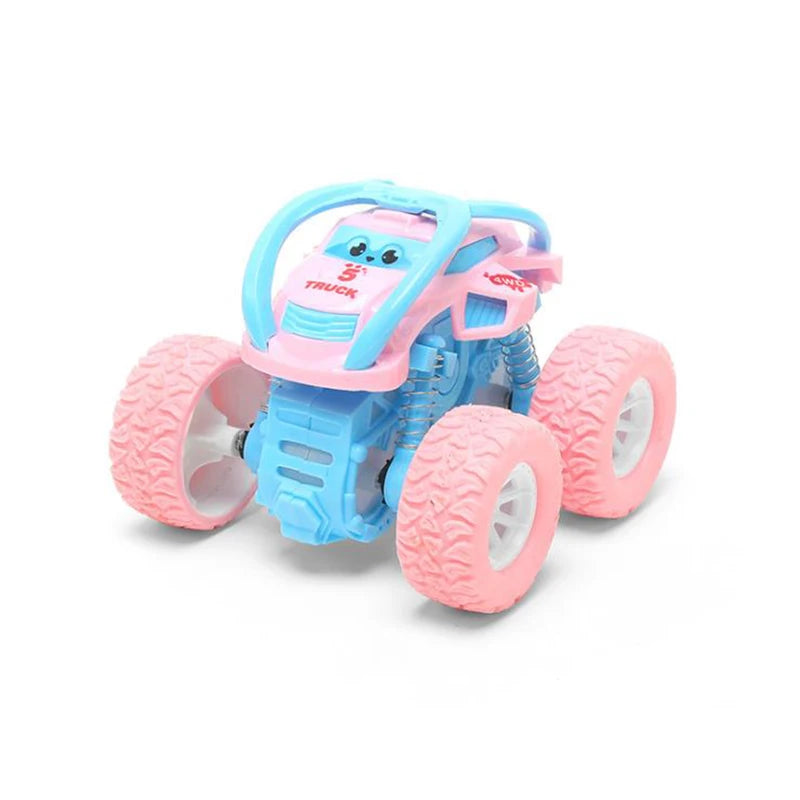 Inertial Off-Road Vehicle Pullback Children Climbing Car