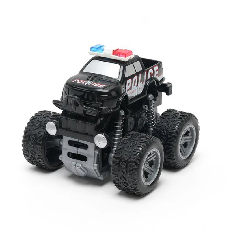 Inertial Off-Road Vehicle Pullback Children Climbing Car