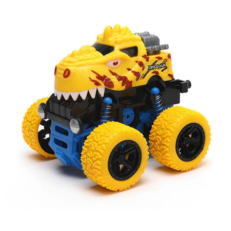 Inertial Off-Road Vehicle Pullback Children Climbing Car