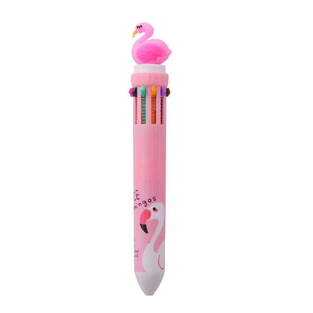 Color Kawaii Animal Cartoon Ballpoint Pen Cute School