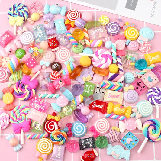 Resin Candy Charms Blessing Bag Accessories Filling Cream Gel