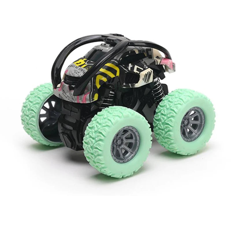 Inertial Off-Road Vehicle Pullback Children Climbing Car