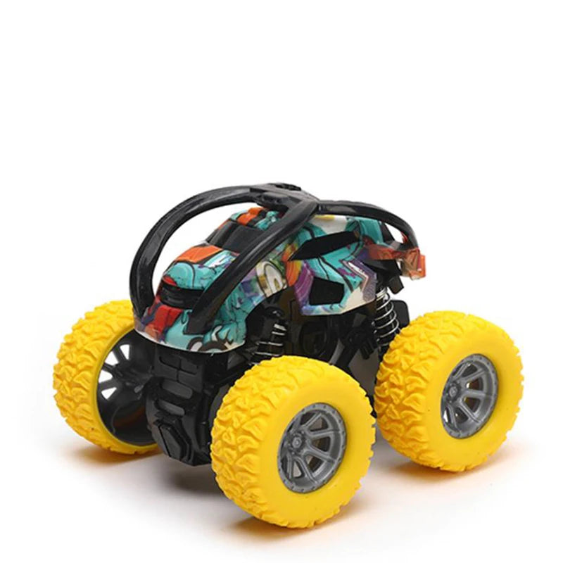 Inertial Off-Road Vehicle Pullback Children Climbing Car