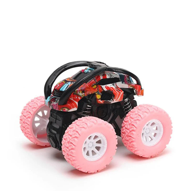 Inertial Off-Road Vehicle Pullback Children Climbing Car