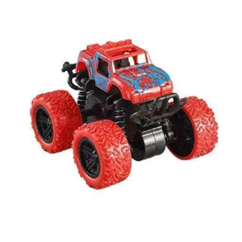 Inertial Off-Road Vehicle Pullback Children Climbing Car