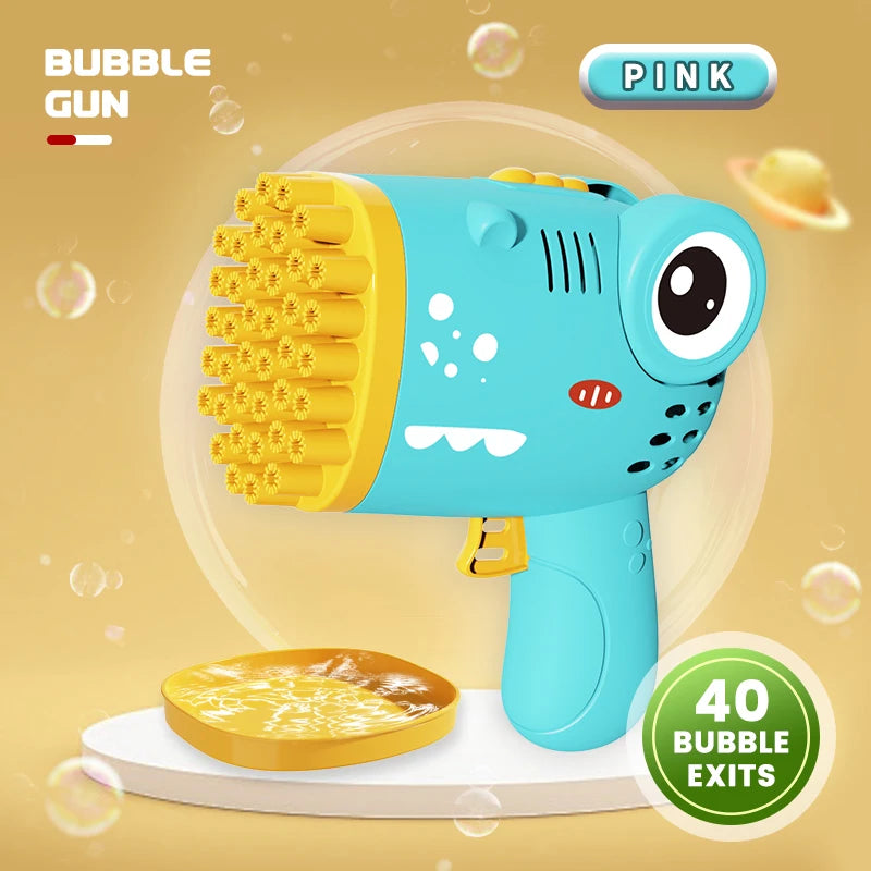 Dinosaur Super Bubble Machine Handheld for Outdoor