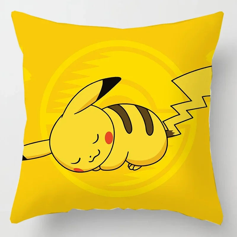 Anime Pokemon Pikachu Pillow Cover 45x45cm