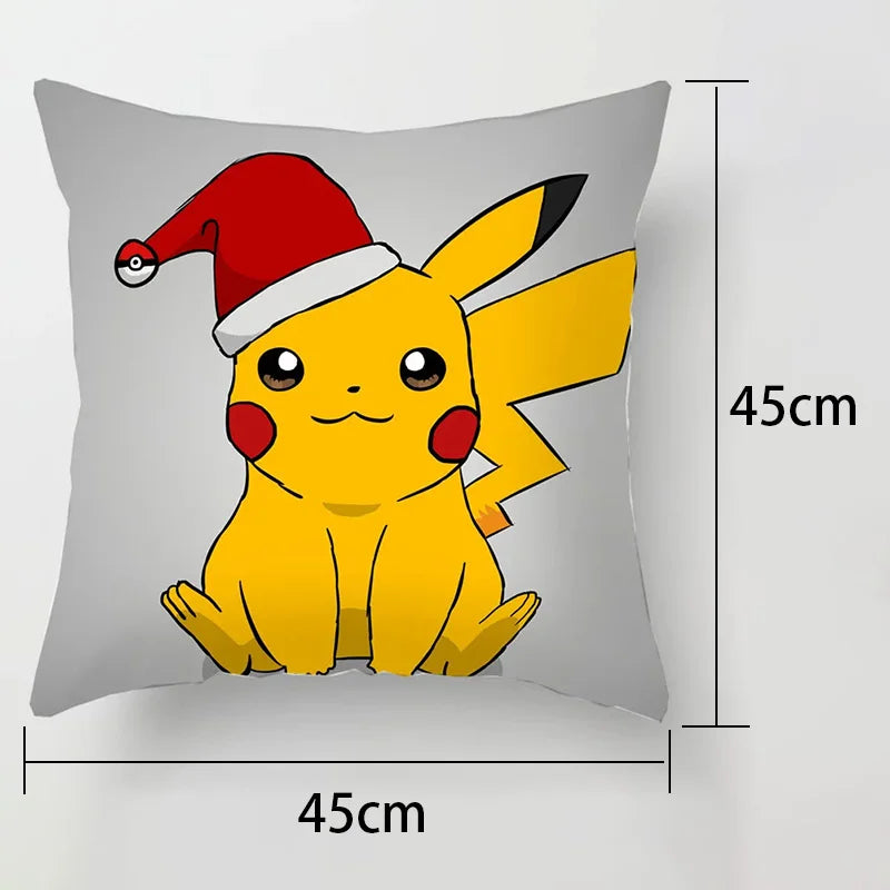 Anime Pokemon Pikachu Pillow Cover 45x45cm