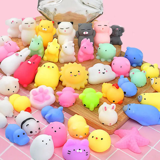 Kawaii Squishies Mochi Anima Squishy Toys