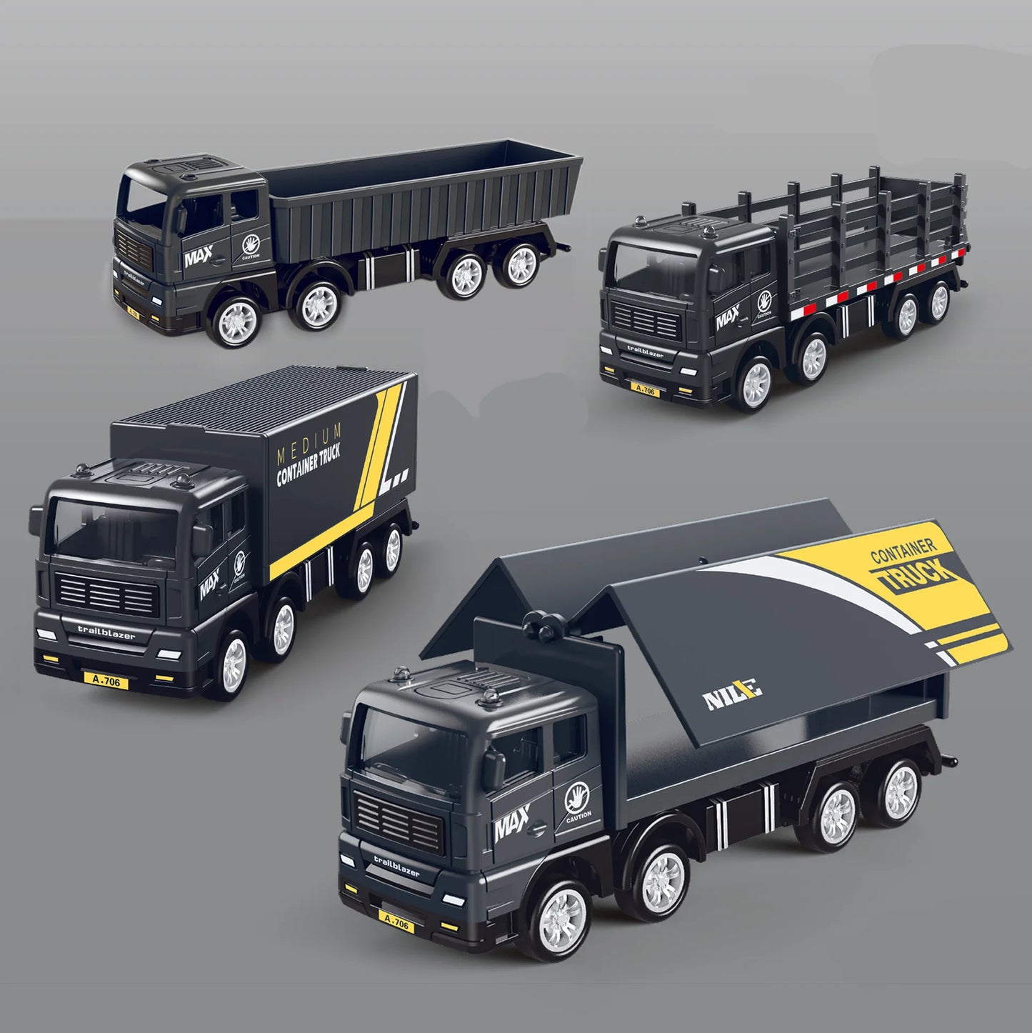 Simulation Transporter Container Truck Freight Vehicle