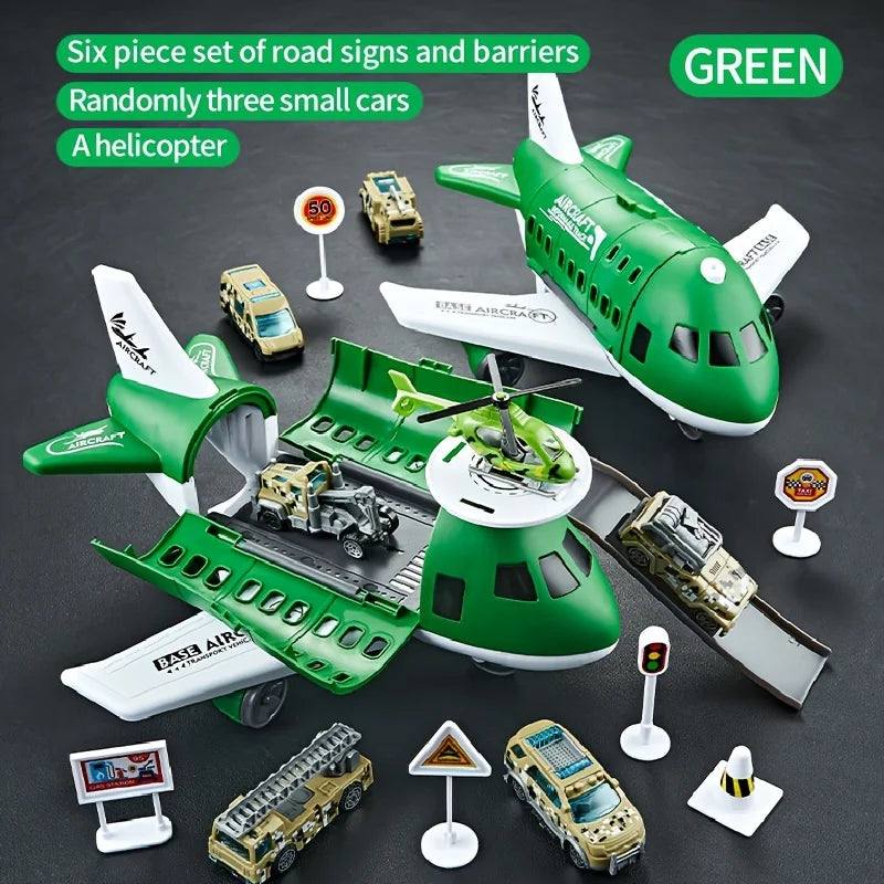 Children's Airplane Car Toy, Inertial Airplane Model