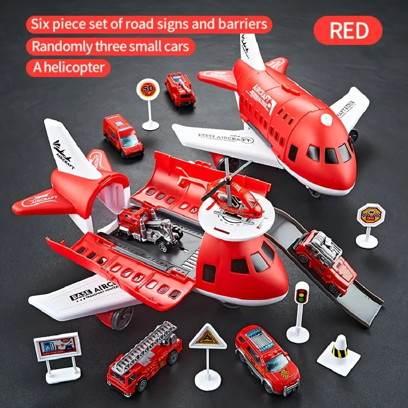 Children's Airplane Car Toy, Inertial Airplane Model