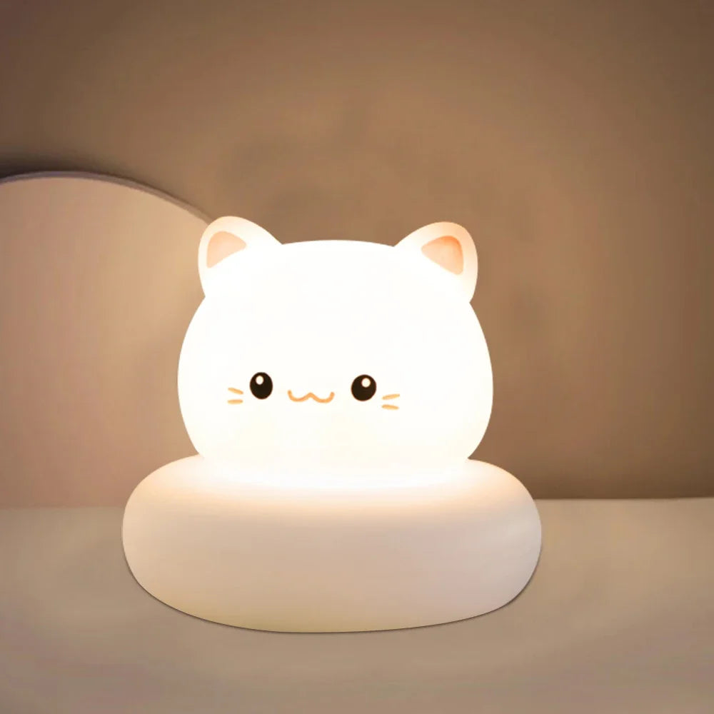 Cute Animal Night Light Novelty 3 Level Dimmable Nursery