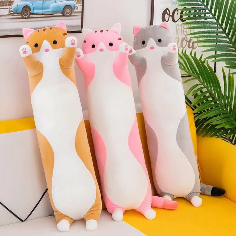 Cute Soft Long Cat Pillow Soft Plush