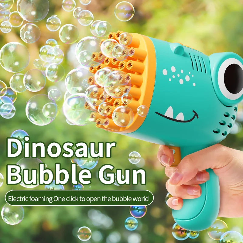 Dinosaur Bubble Machine Handheld for Outdoor Events