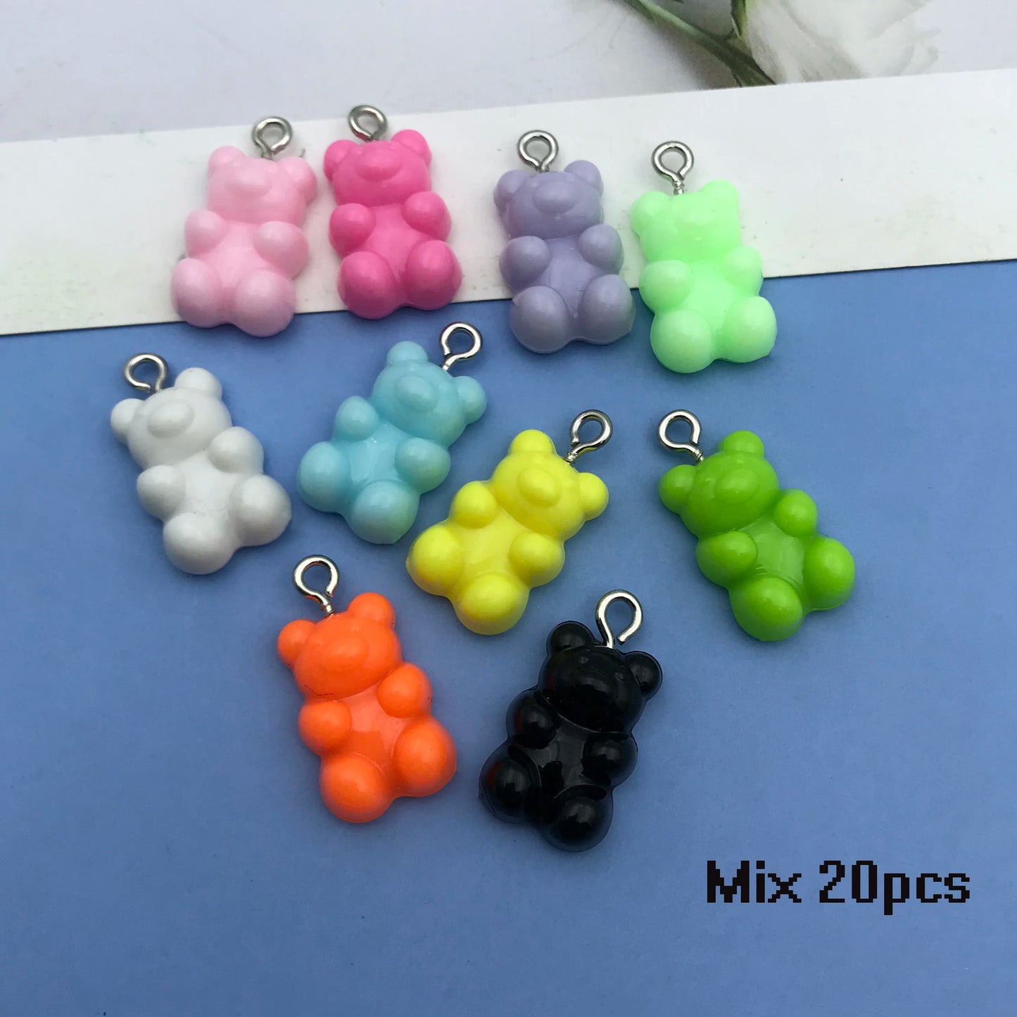 Mix Fruit Animals Flowers Resin Charms