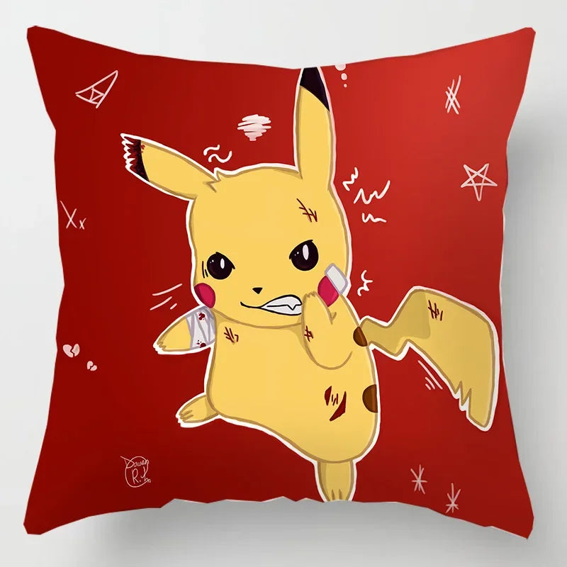 Anime Pokemon Pikachu Pillow Cover 45x45cm