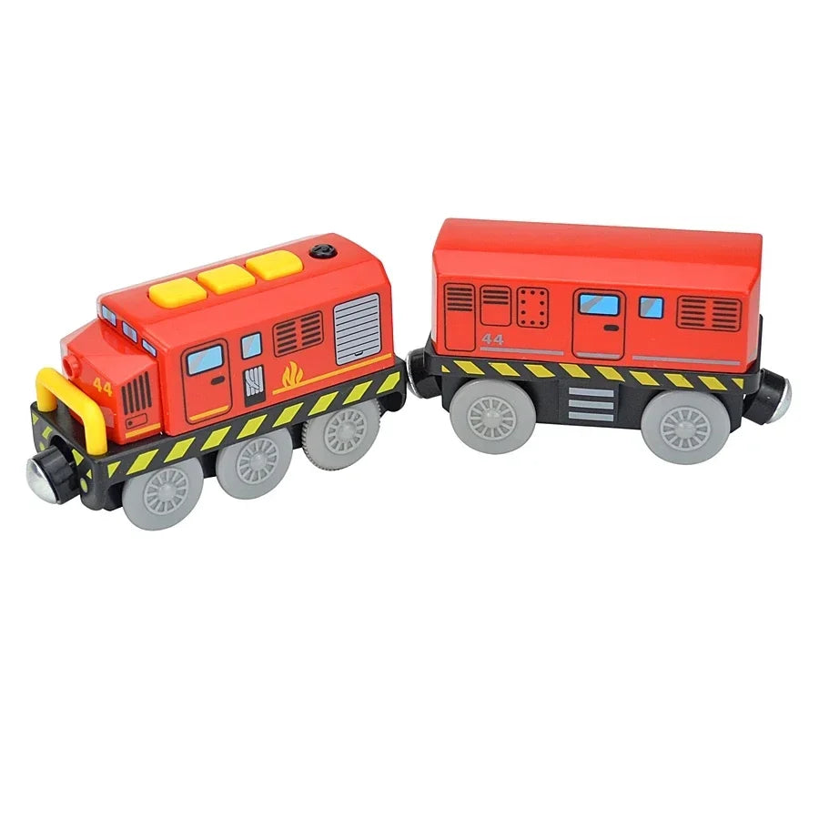 Train Track Wooden Train Toys Magnetic Set