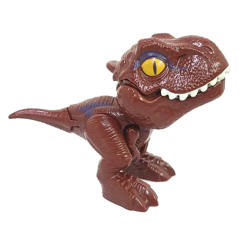 Finger-biting Dinosaur Model Toys Movable