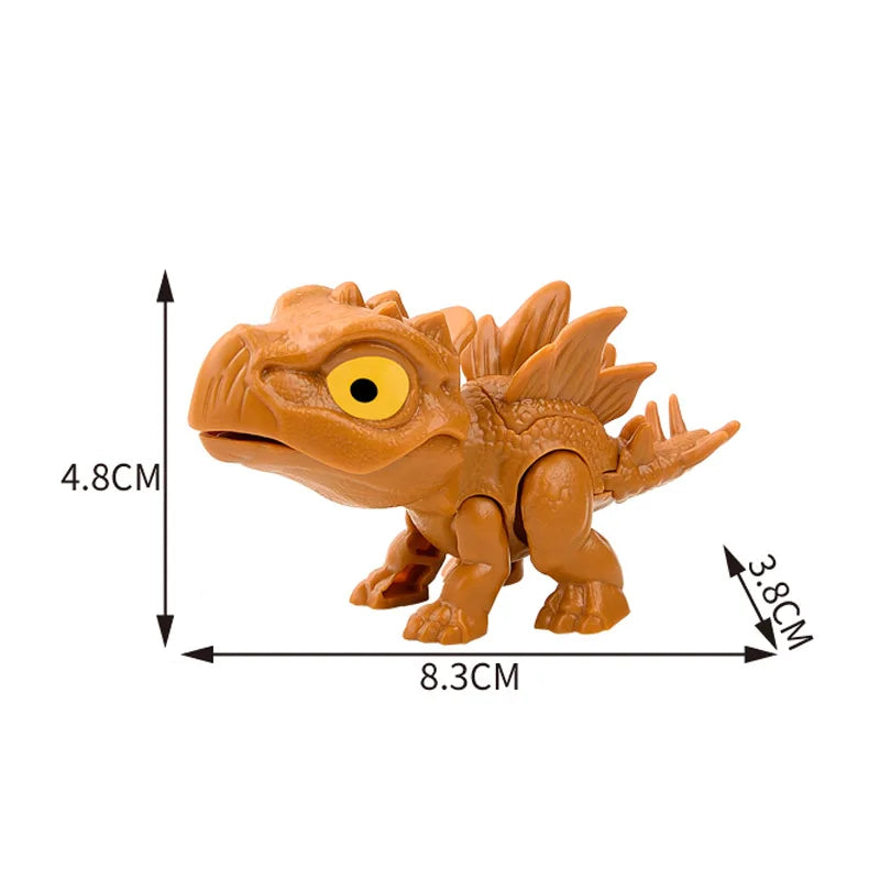 Finger-biting Dinosaur Model Toys Movable