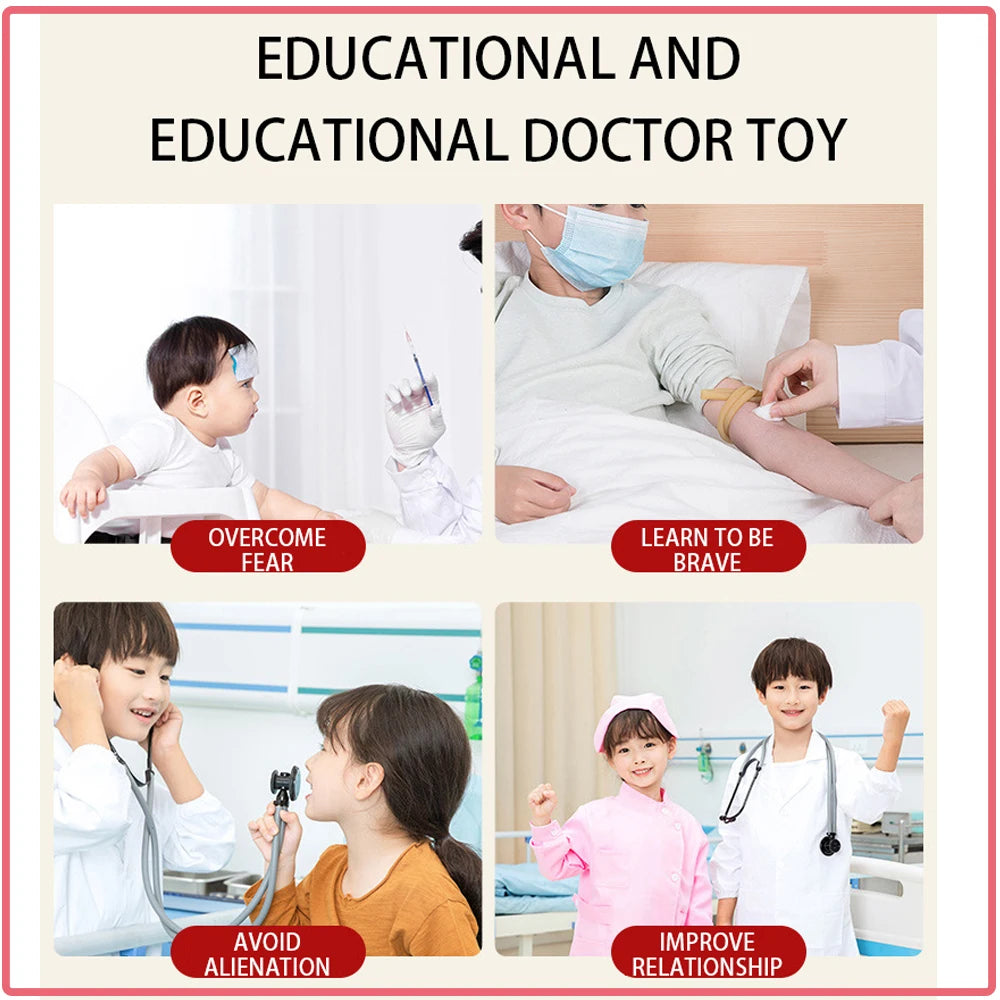 Doctor Toys for Kids Pretend Play Set Children Medical Dentist