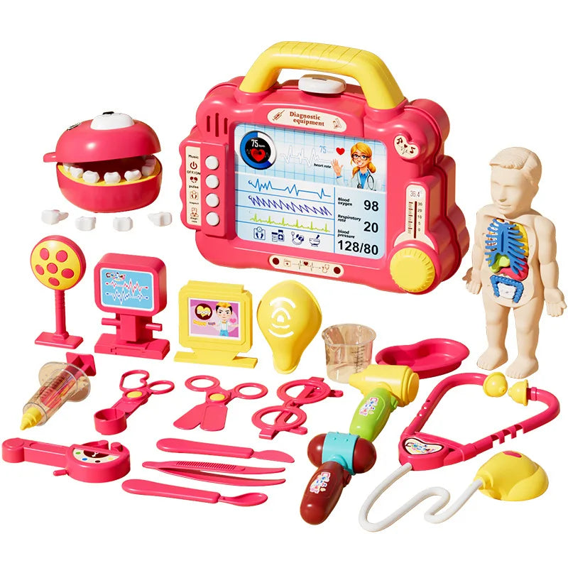 Children Hospital Pretend Play Toys Doctor Nurse Play