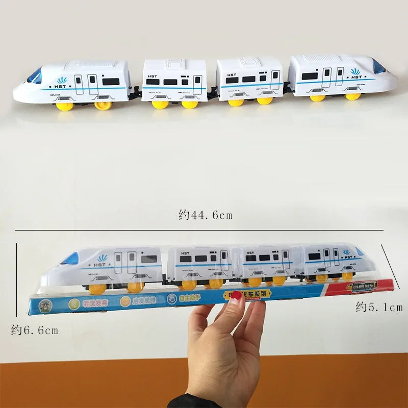 Electric Simulation High Speed Railway Toy Automatic Rotation Train