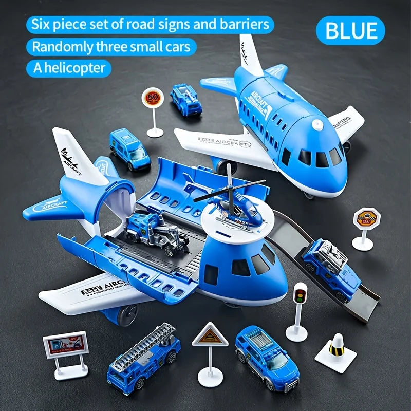 Children's Airplane Car Toy, Inertial Airplane Model