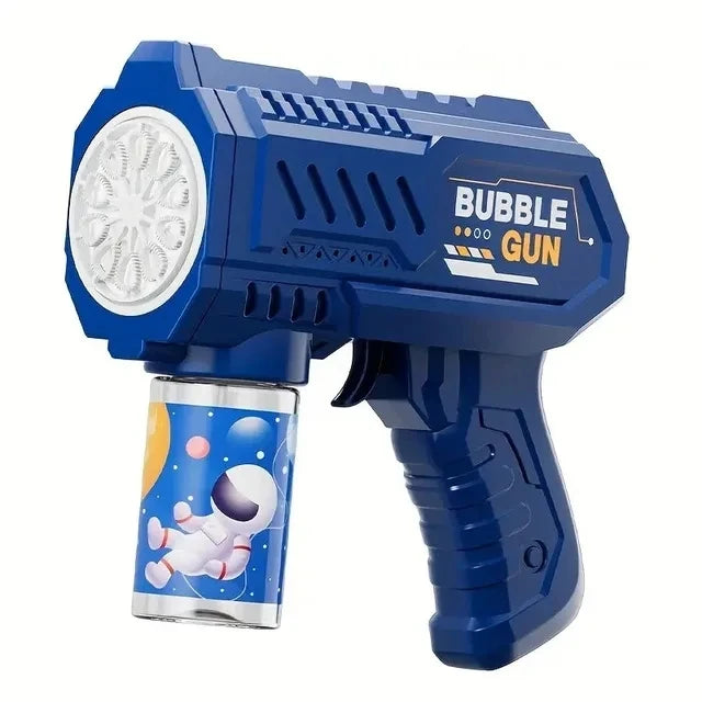 Unicorn electric bubble gun, toy bubble machine