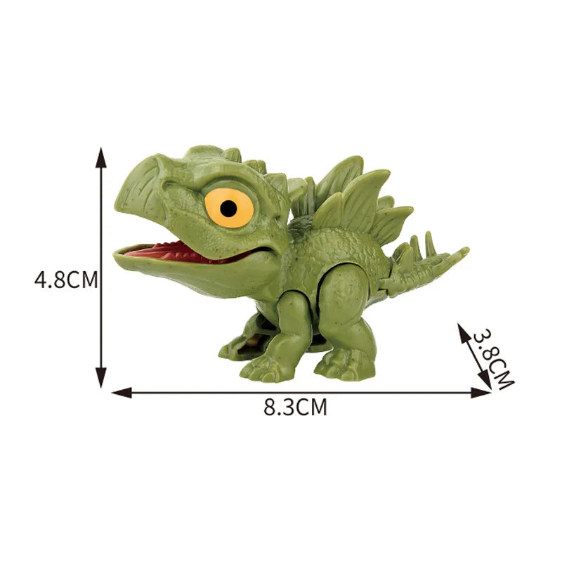 Finger-biting Dinosaur Model Toys Movable