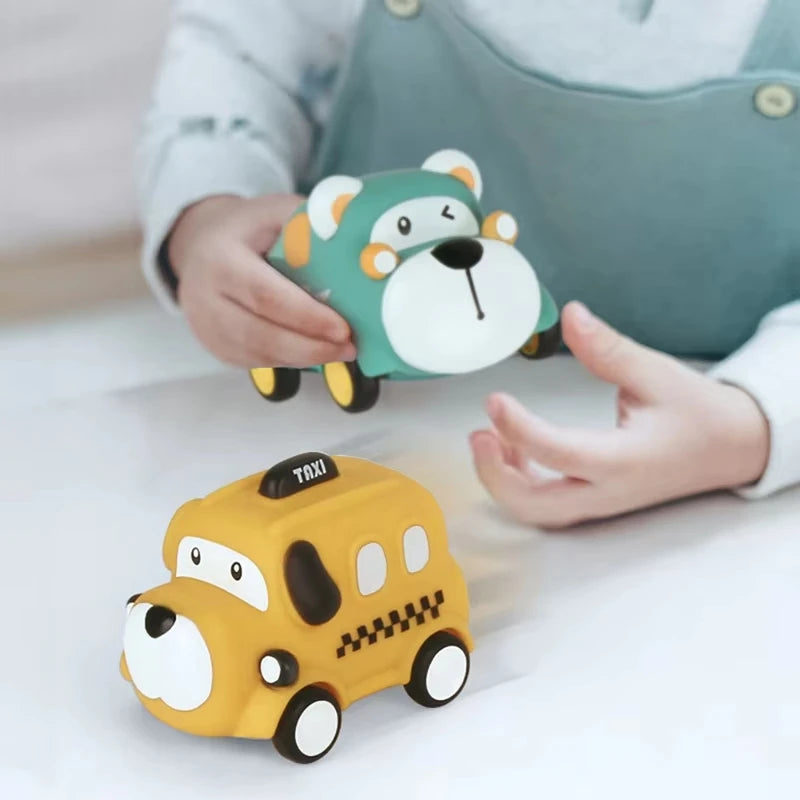 Soft Rubber Car Toys for Babies