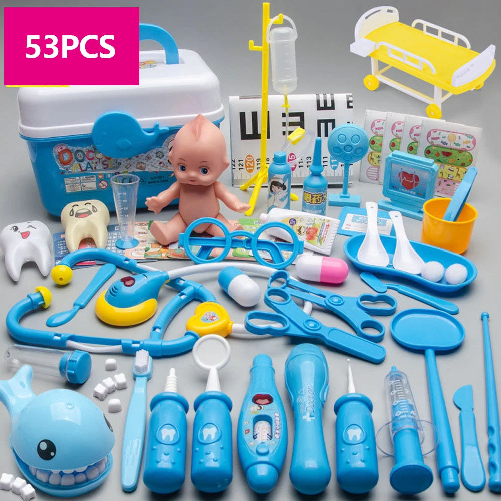 Doctor Toys for Kids Pretend Play Set Children Medical Dentist