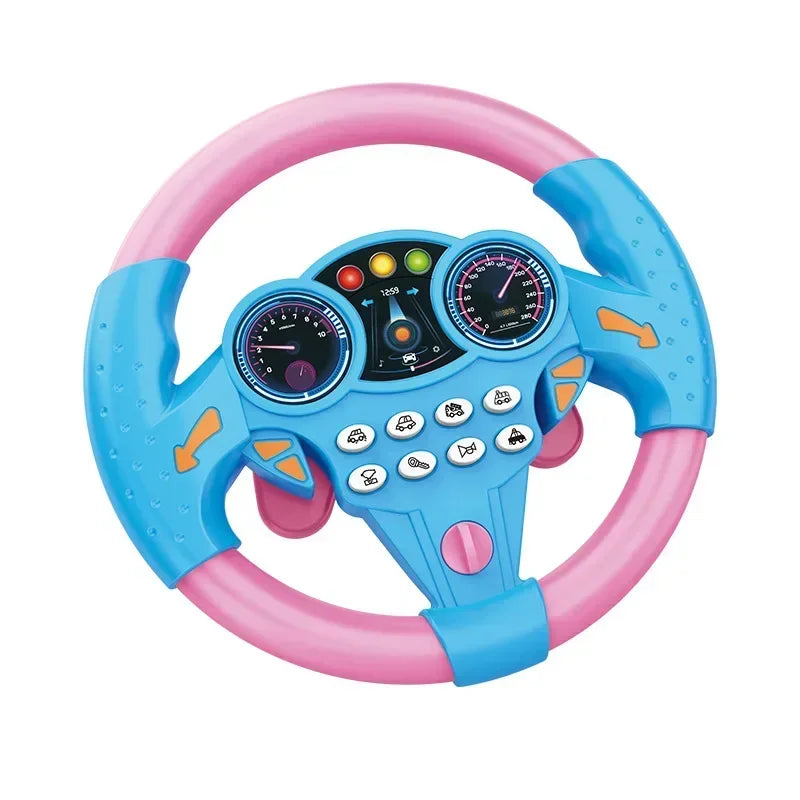 Infant Shining Simulation Steering Wheel Toys