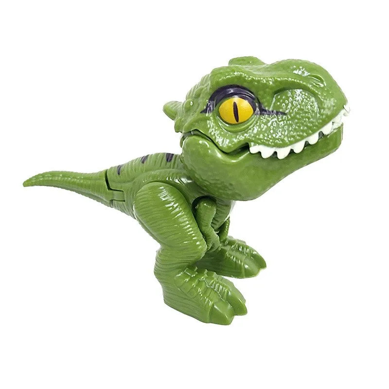 Finger-biting Dinosaur Model Toys Movable