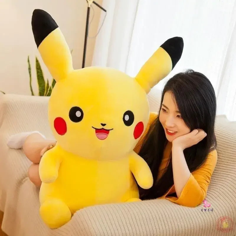 Pokemon Pikachu Plush Toys Kawaii Japan Anime Doll Soft Stuffed