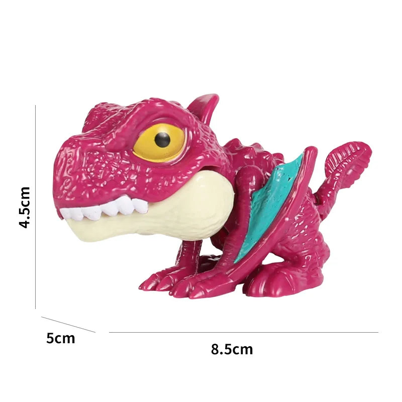 Finger-biting Dinosaur Model Toys Movable