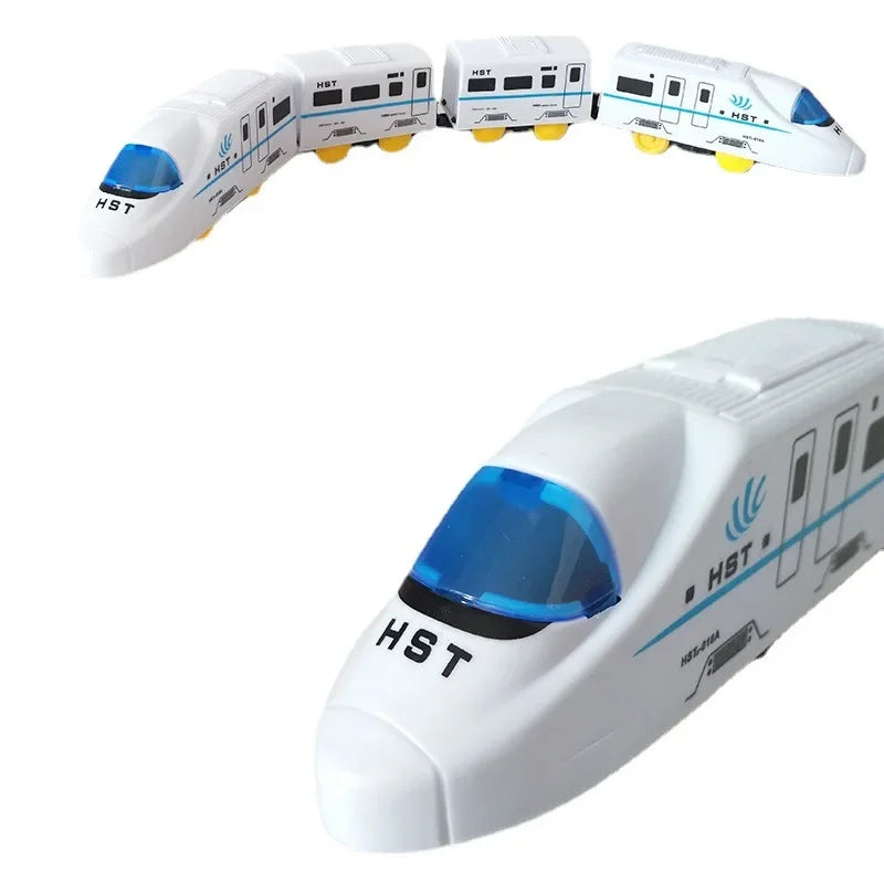 Electric Simulation High Speed Railway Toy Automatic Rotation Train