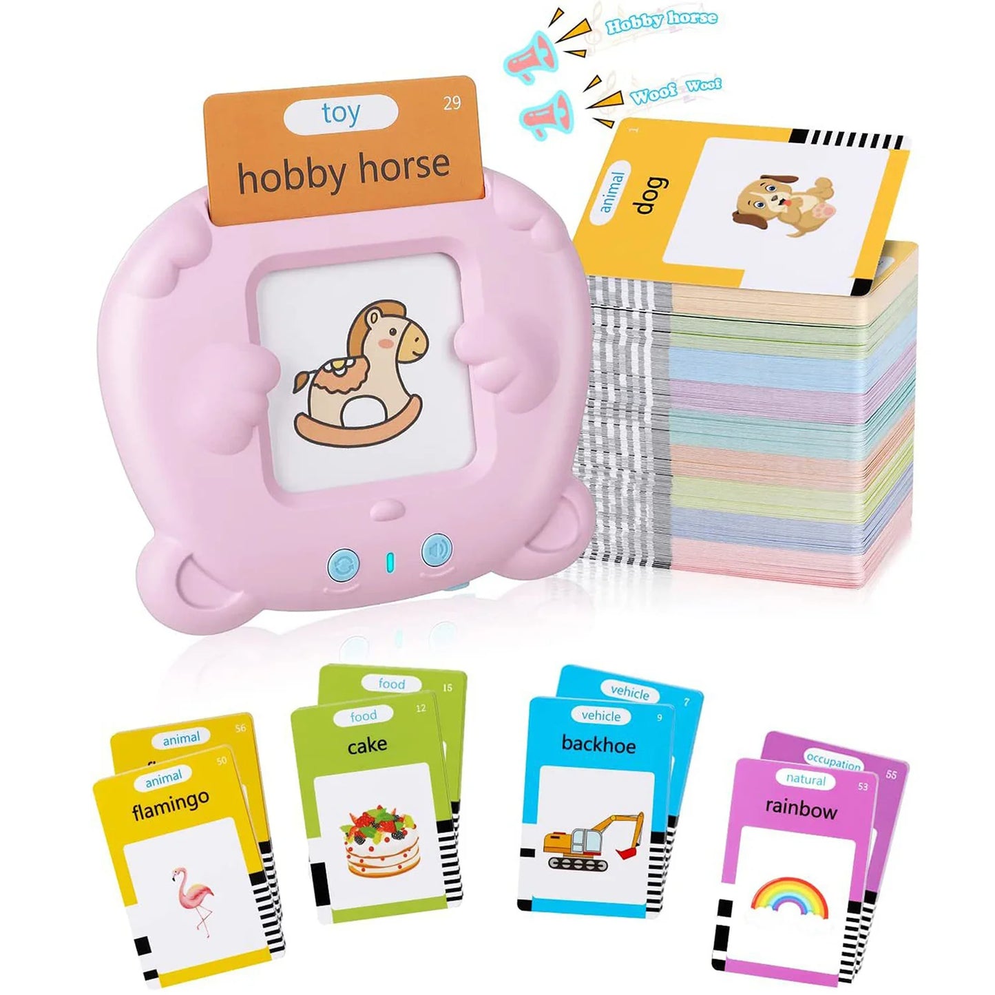 Early education card machine, children's puzzle flash card, English card insertion machine, audio learning