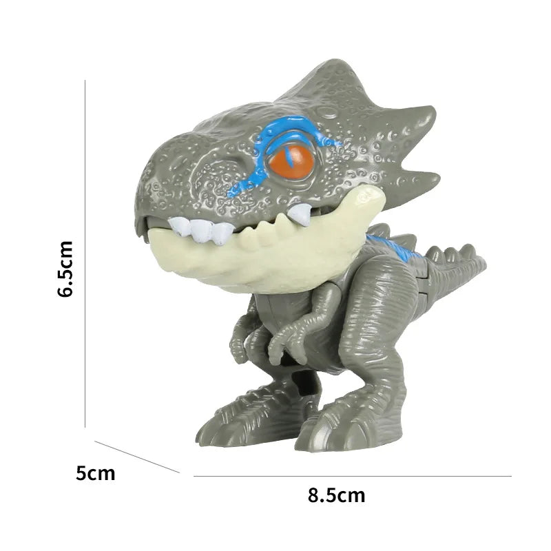 Finger-biting Dinosaur Model Toys Movable