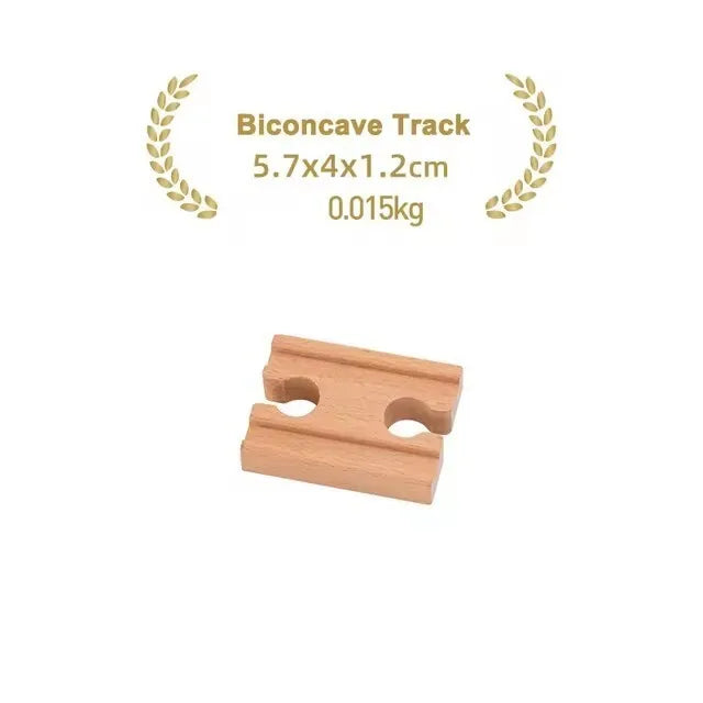 New Wooden Track Accessories Beech Wood Railway Train