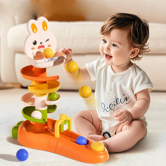 Ball Drop Toys Montessori Stacking Tower