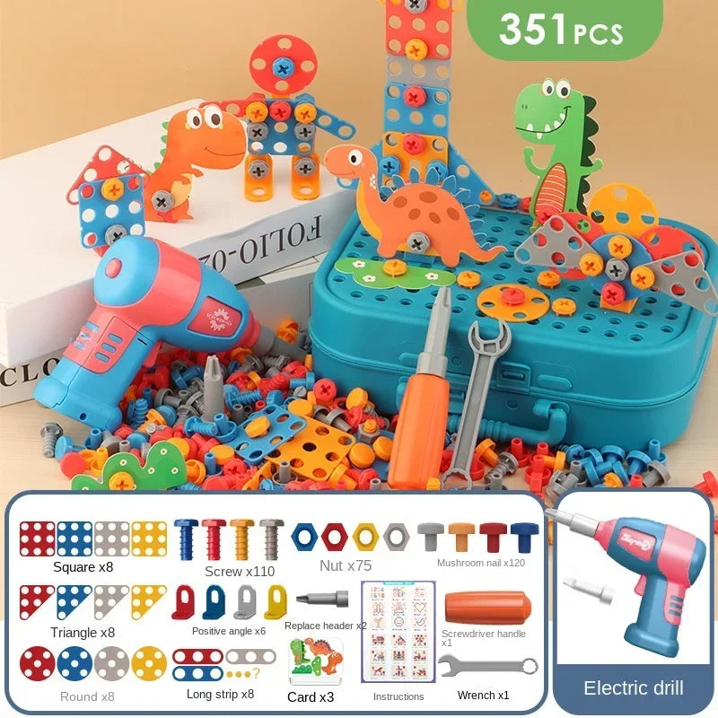 Children Toys Tool Set Electric Drill Screw