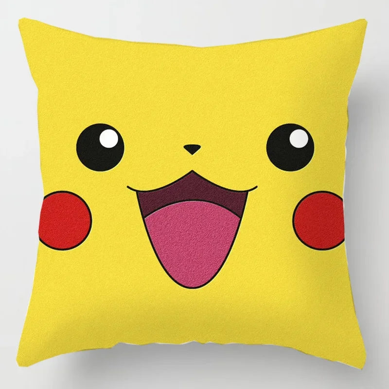 Anime Pokemon Pikachu Pillow Cover 45x45cm