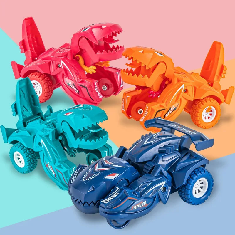 Dinosaur Deformation Car Model Toy For Boys