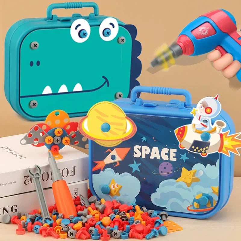 Children Toys Tool Set Electric Drill Screw