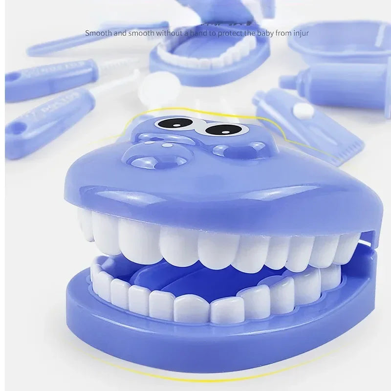 Children Montessori Toys Parent-child Interaction for Girl Boy Dentist