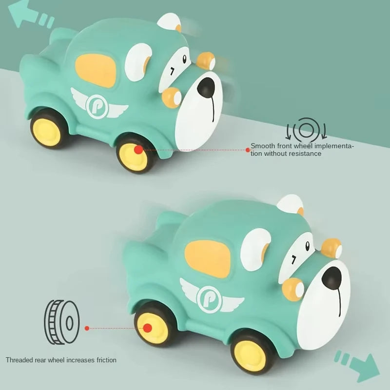 Soft Rubber Car Toys for Babies